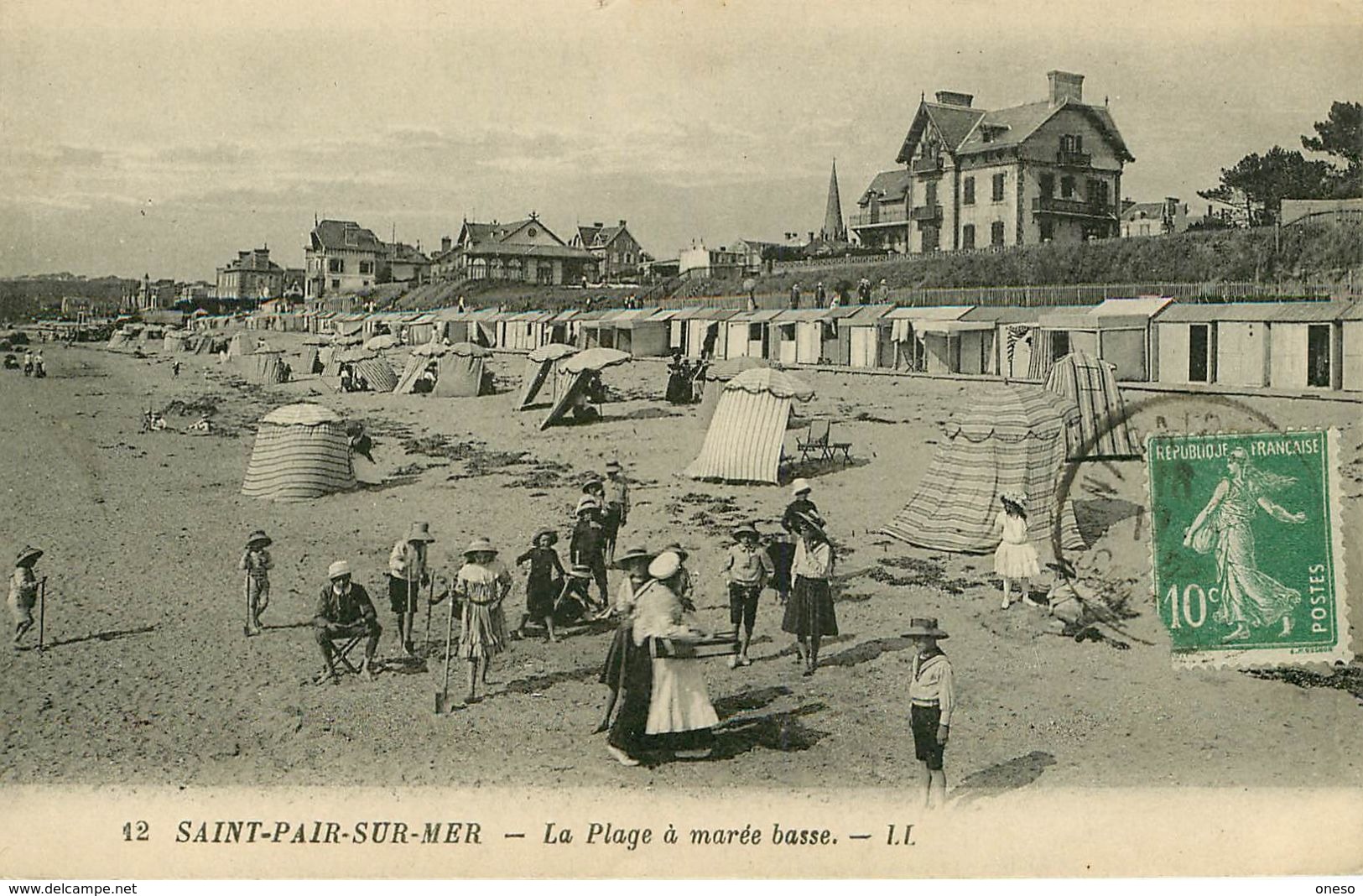 Manche - Lot N° 194 - Lots en vrac - Lot divers du département de la Manche - Lot de 30 cartes