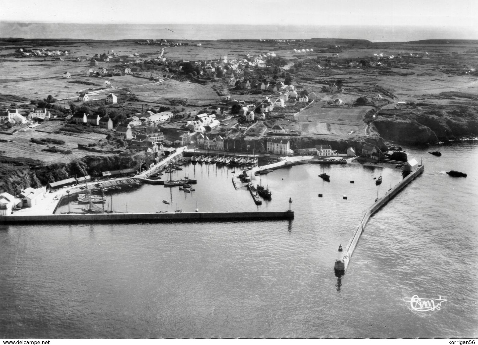 ILE DE GROIX  *** VUE ARIENNE *** - Groix