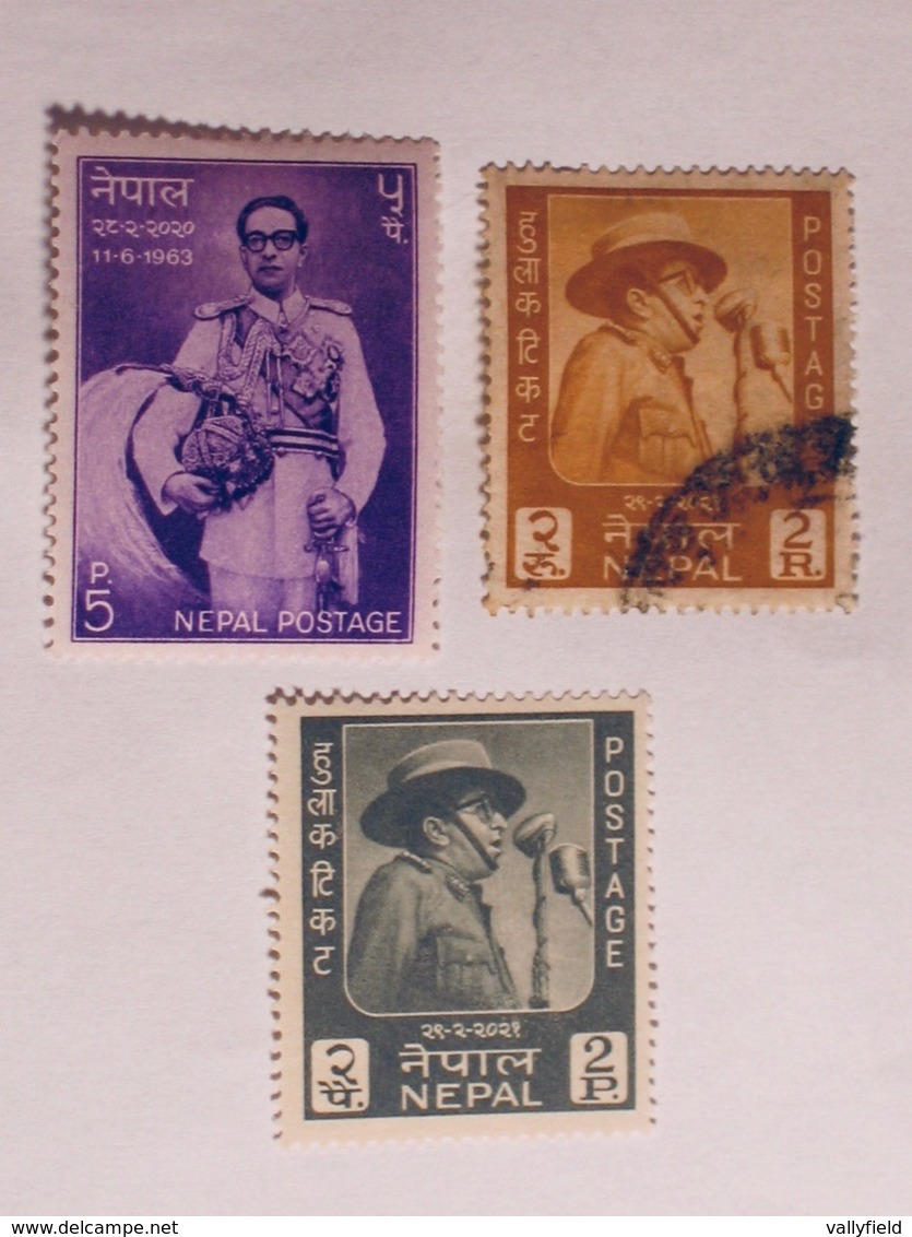 NÉPAL  1963-04   LOT# 2 - Népal