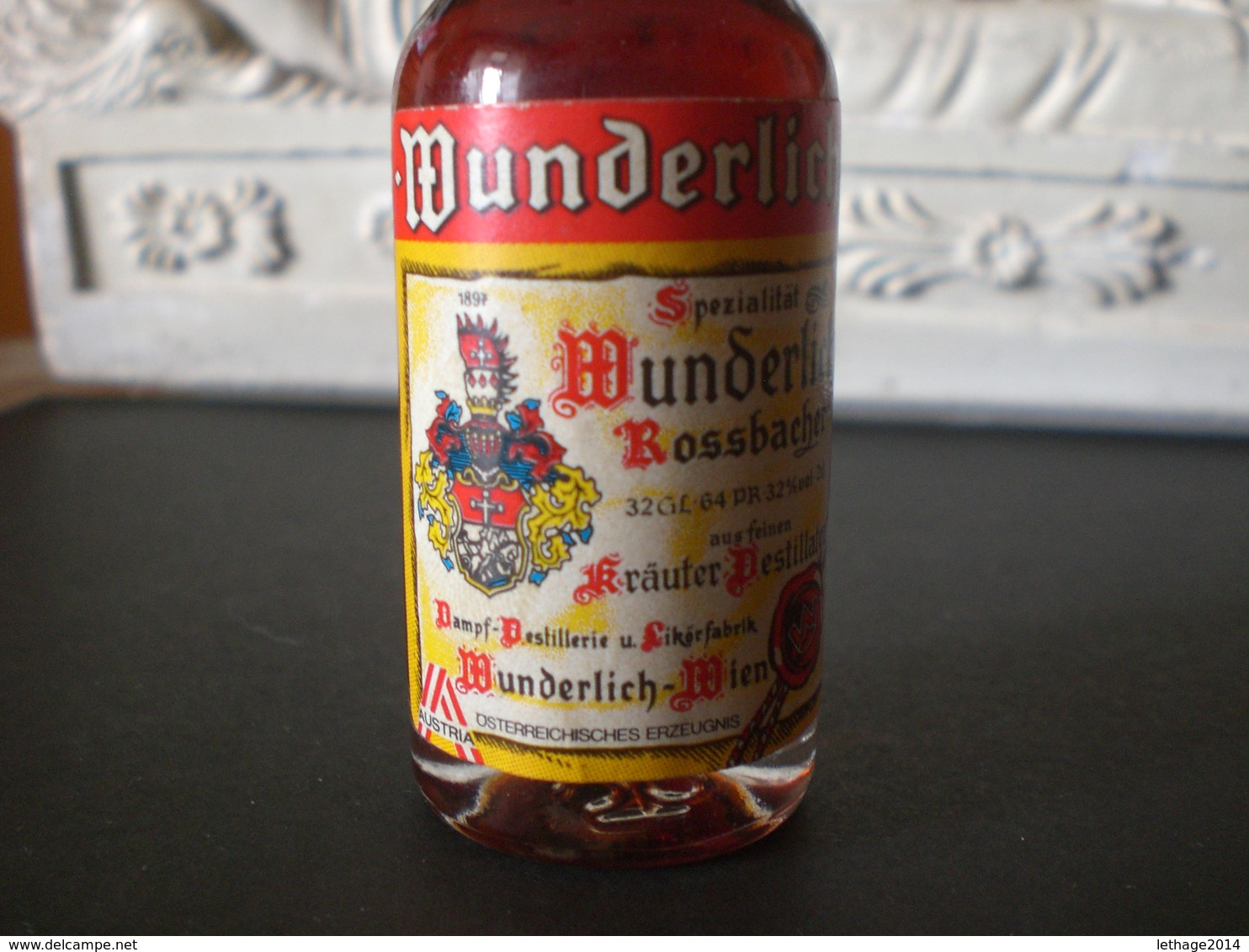 MUNDERLICH ROSSBACHER BOTTIGLIA MIGNON VINTAGE SIGILLATA - Miniaturflaschen