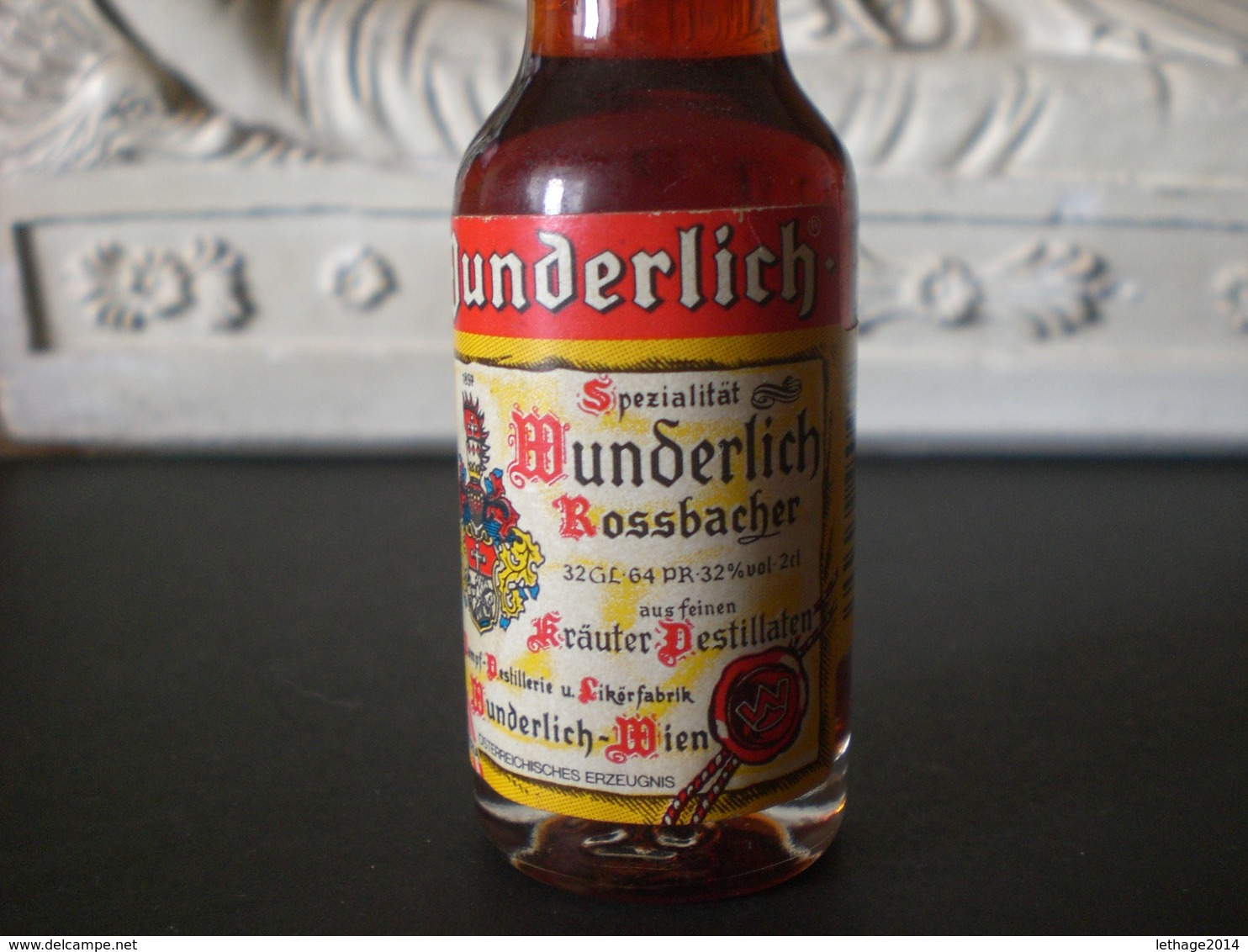 MUNDERLICH ROSSBACHER BOTTIGLIA MIGNON VINTAGE SIGILLATA - Miniaturflaschen