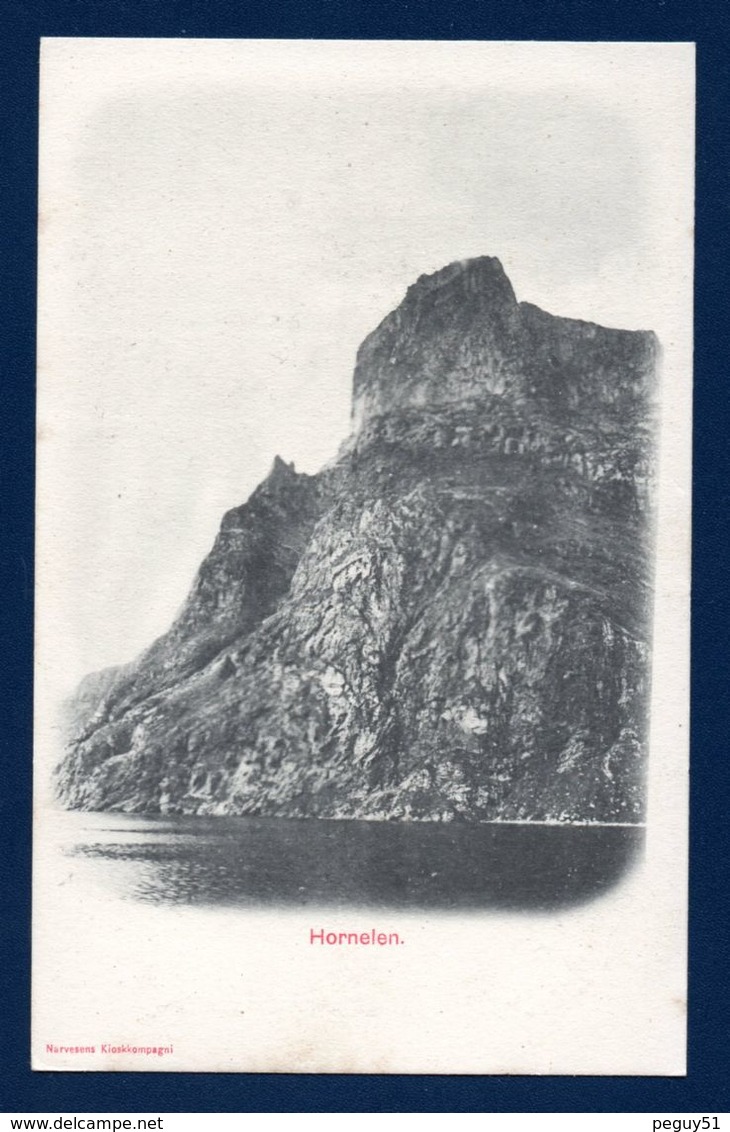 Norvège. Hornelen. Mont Hornelen (860 M) Sur L' île  Bremangerlandet.  Ca 1900 - Norvège