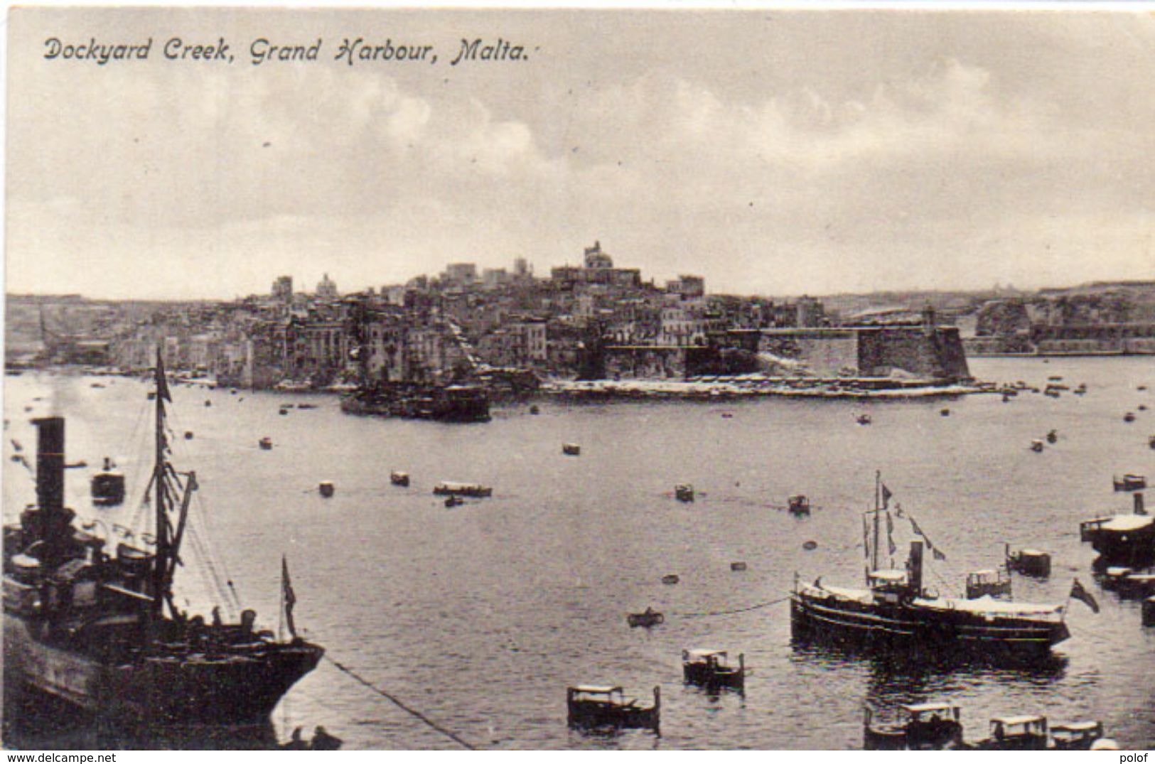 MALTA - Dockyard Creek, Grand Harbour    (102808) - Malte