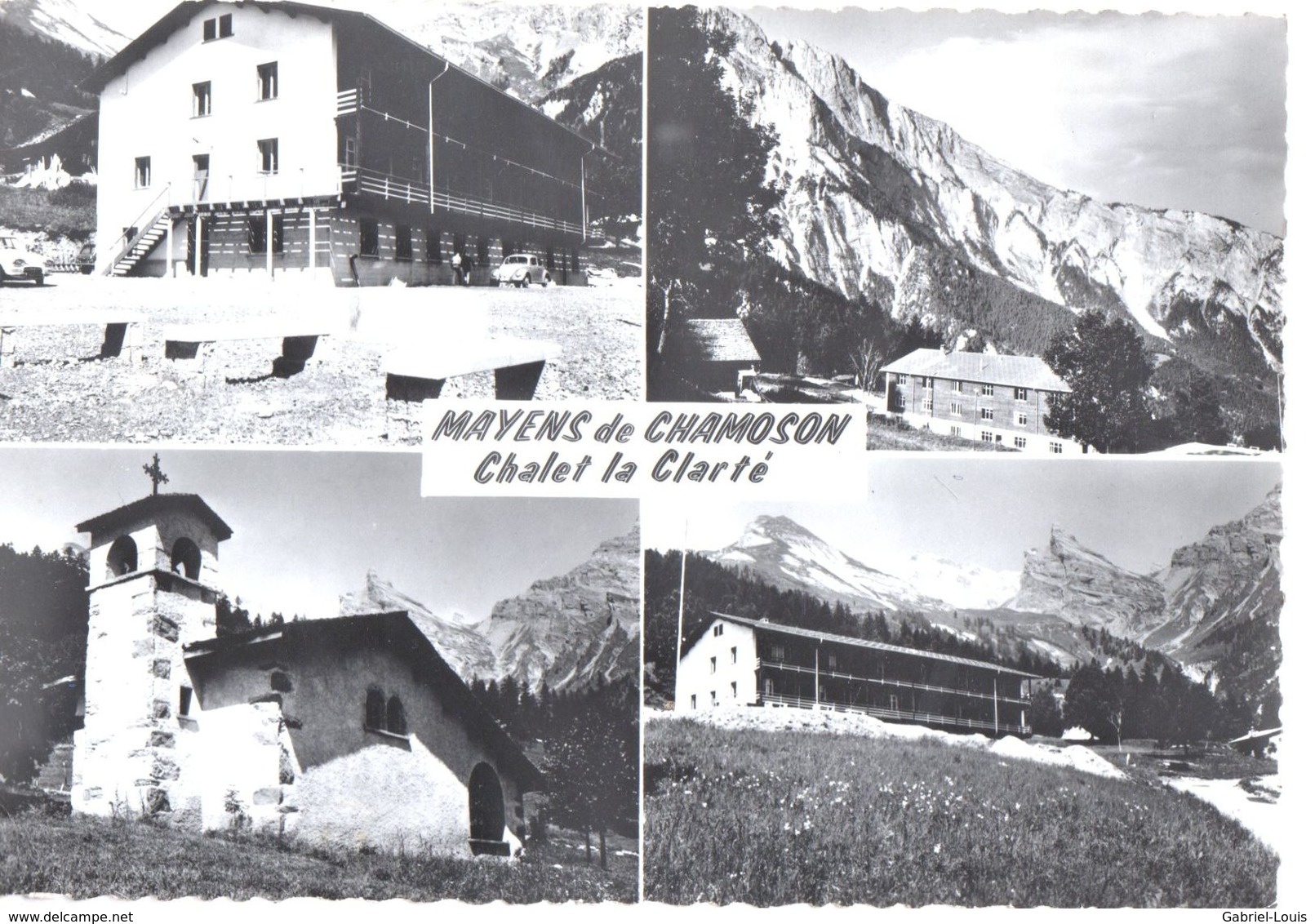 Mayens De Chamoson Chalet Clarté (Carte Grand Format 10 X 15) - Chamoson