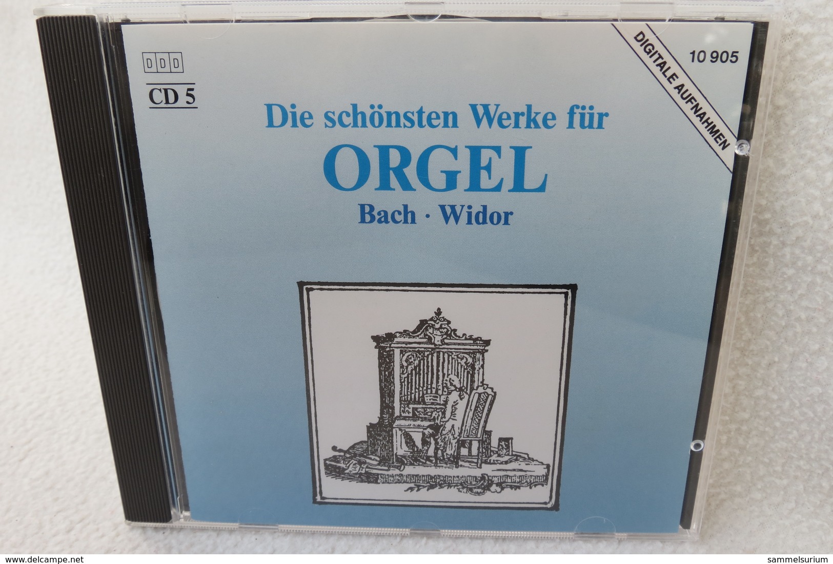 5 CDs "Klassische Meisterwerke" die schönsten klassischen Werke für Klavier, Violine, Trompete, Celle, Orgel