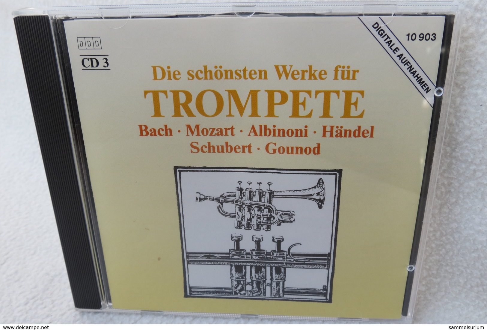 5 CDs "Klassische Meisterwerke" die schönsten klassischen Werke für Klavier, Violine, Trompete, Celle, Orgel