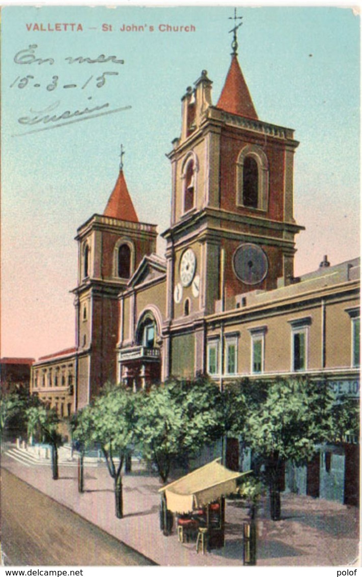 MALTA - VALLETTA - St John's Church    (102809) - Malte