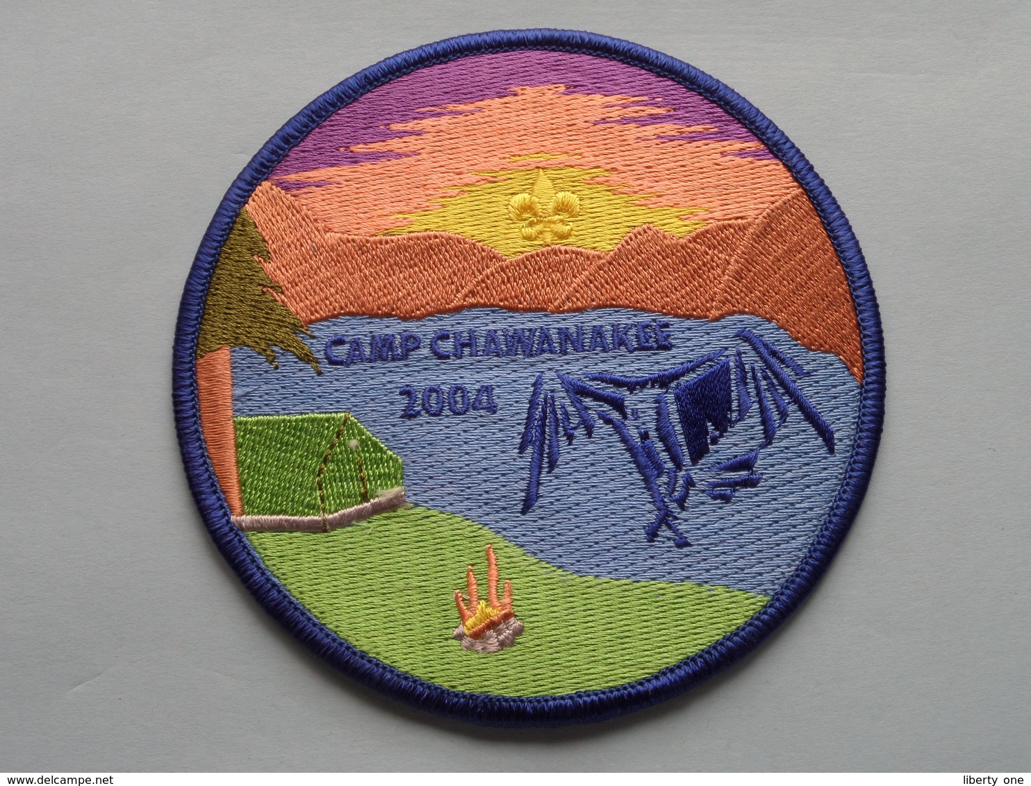 CAMP CHAWANAKEE 2004 / Boy Scouts / Badge Patch ( New - 10 Cm. ) Zie Foto Voor Detail ! - Scoutisme