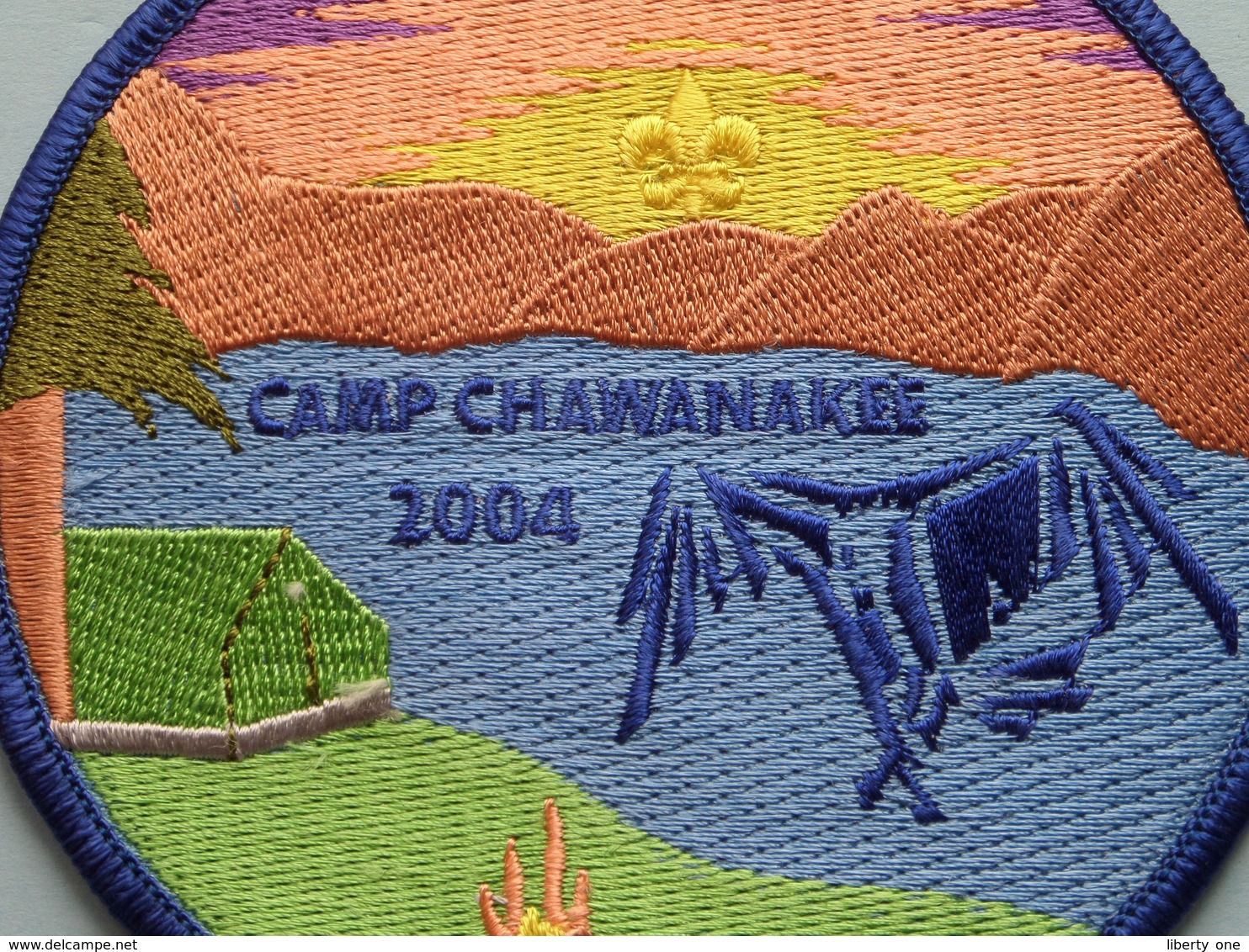 CAMP CHAWANAKEE 2004 / Boy Scouts / Badge Patch ( New - 10 Cm. ) Zie Foto Voor Detail ! - Pfadfinder-Bewegung