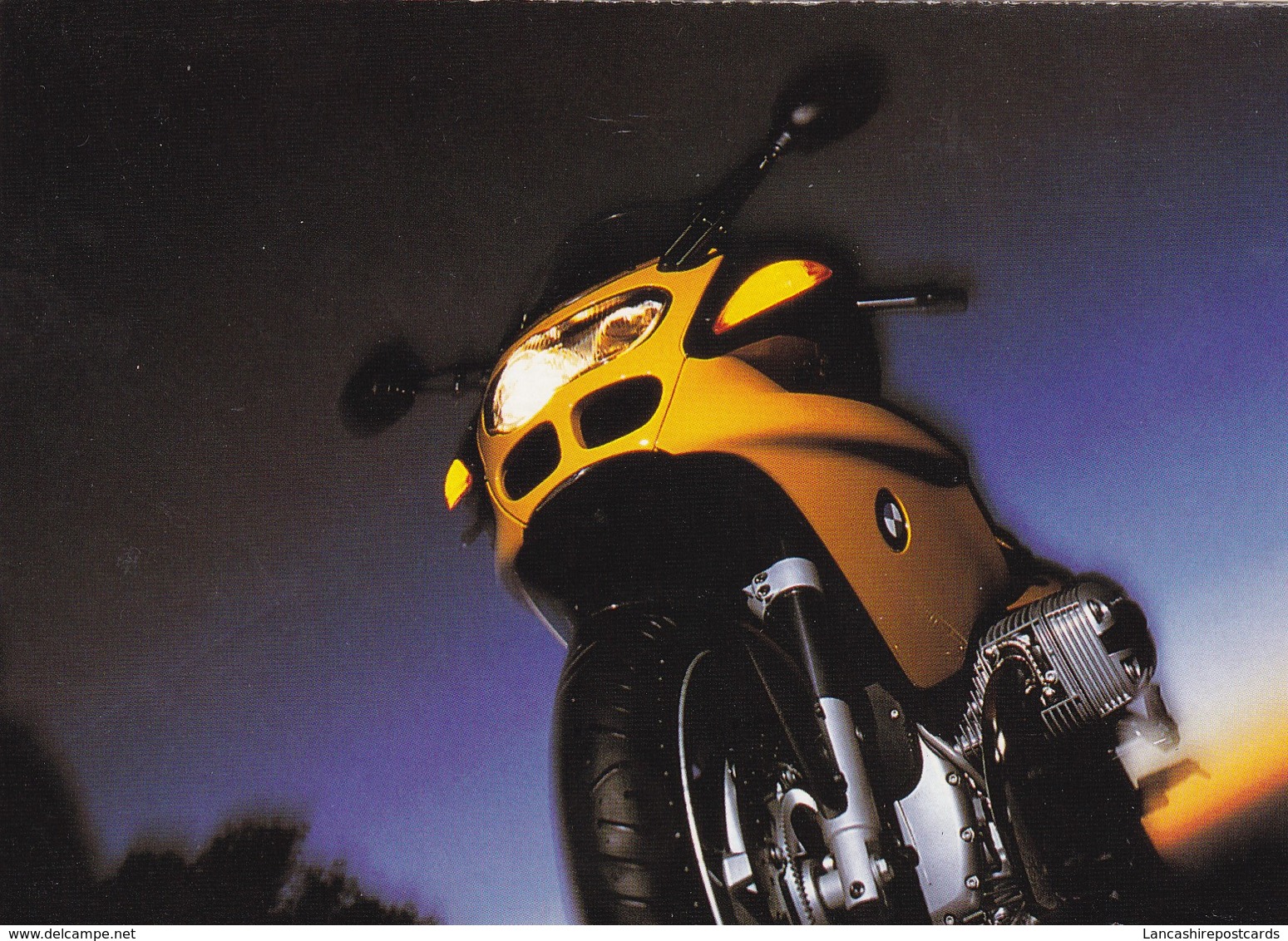 Postcard The New BMW R1100S Motorcycle Close Up Promotion / Advertisement My Ref  B22402 - Motorbikes