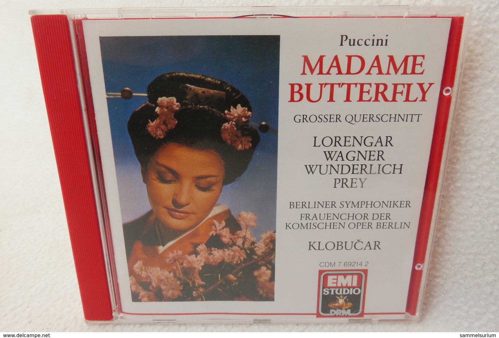 CD "Puccini" Madame Butterfly, Großer Querschnitt - Opera / Operette