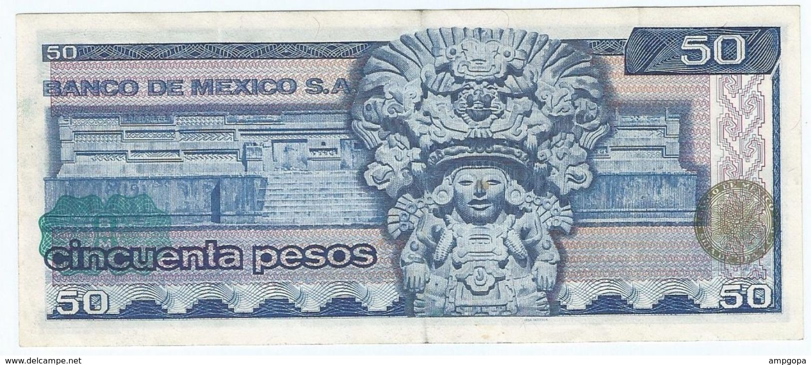 México 50 Pesos 5-7-1978 Pick 67.a UNC - México