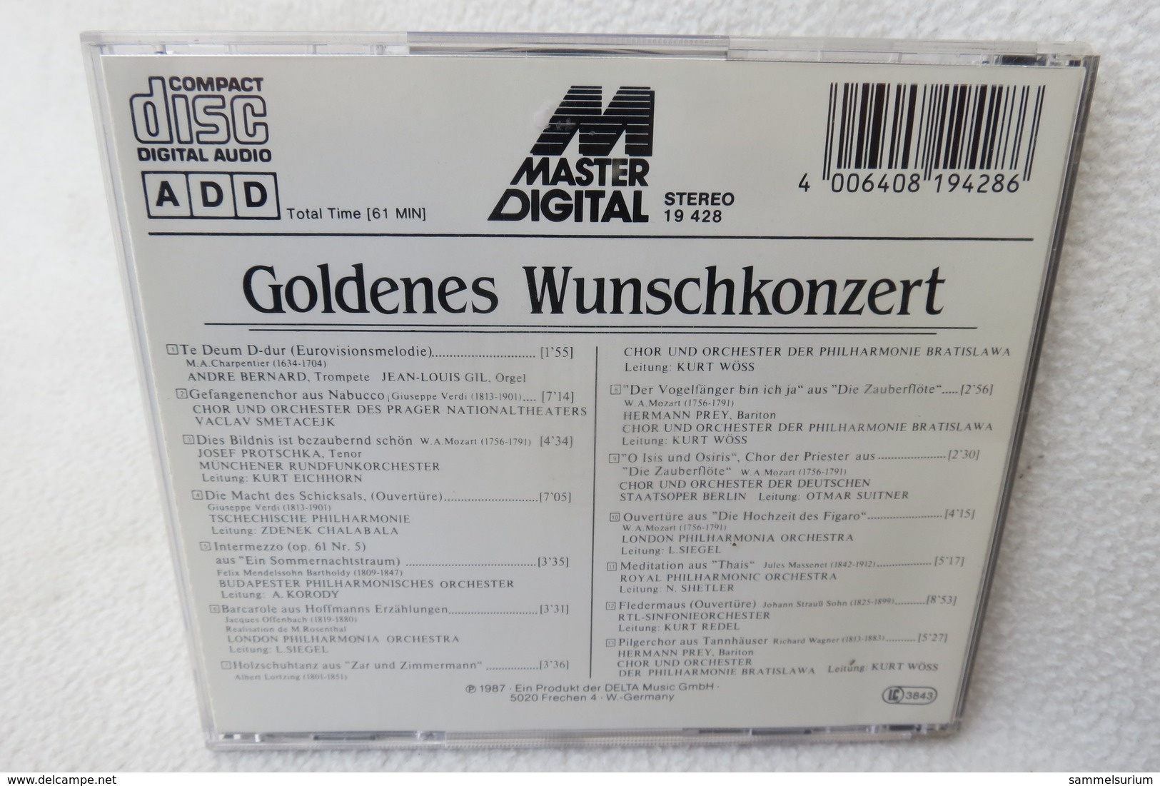 CD "Goldenes Wunschkonzert" Favourites Of Classical Music - Klassik