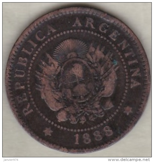 ARGENTINE / TUCUMAN . UN CENTAVO 1888 . BRONZE - Argentine