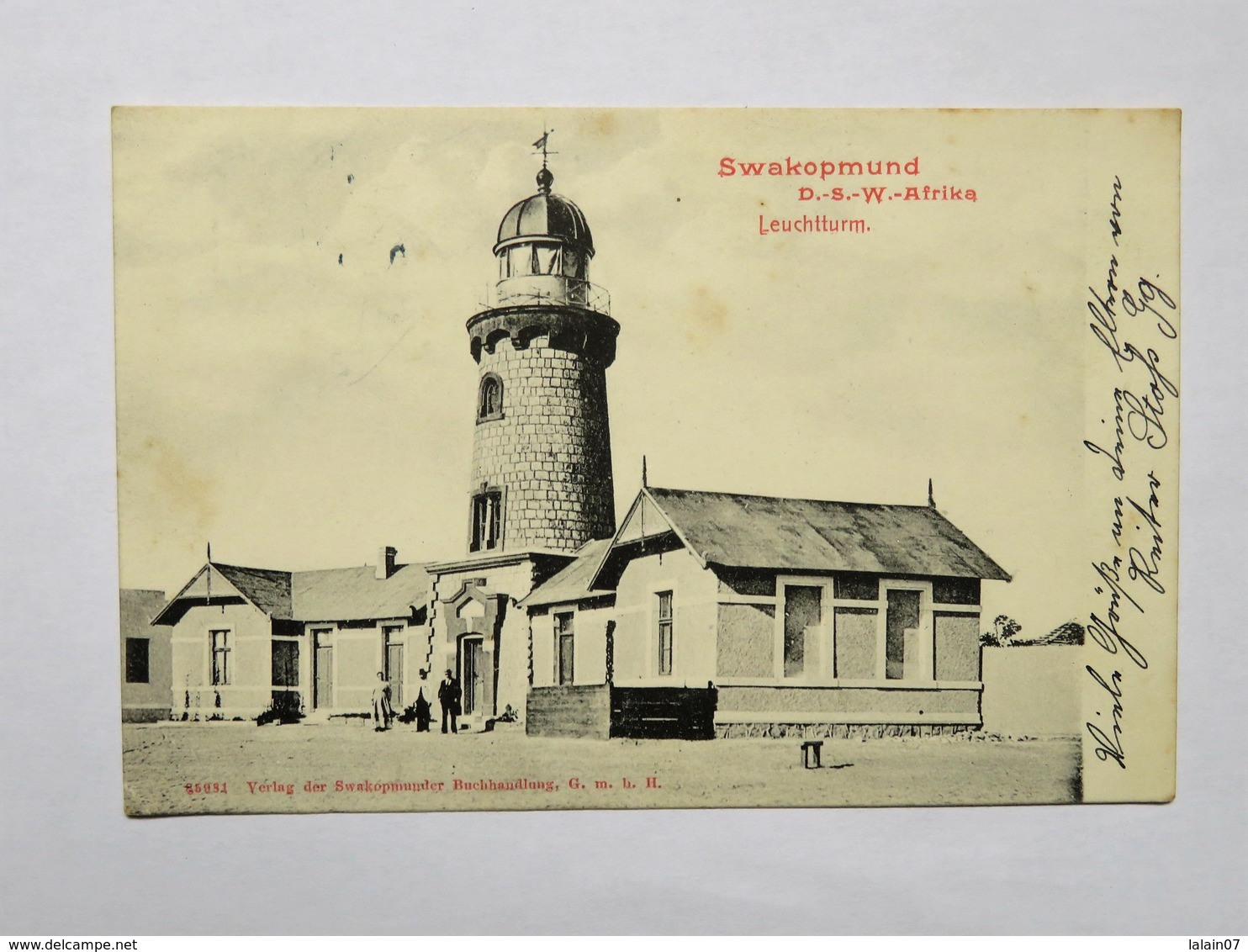 C.P.A. Namibia, Deutsch Süd-West Afrika  SWAKOPMUND , Leuchtturm, 1905 - Namibia