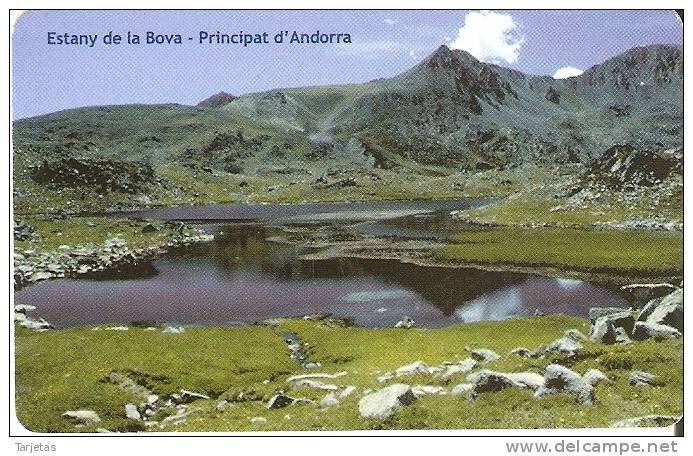 AND-134 TARJETA DE ANDORRA DEL ESTANY DE LA BOVA - Andorra