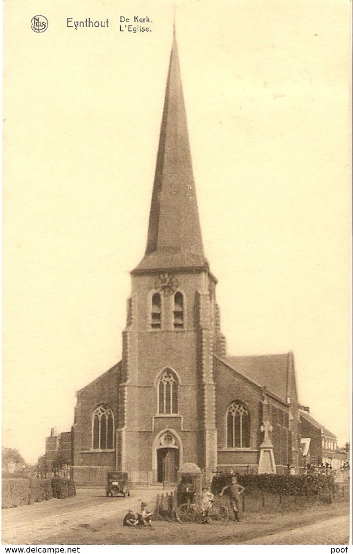 Eynthout / Eindhout : De Kerk  1935 - Laakdal