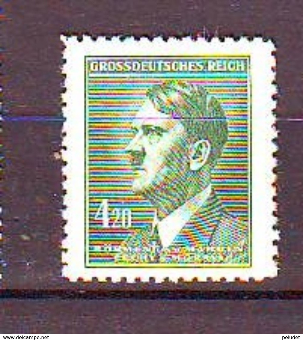 Bohemia And Moravia - 1945 Adolf Hitler, 1889-1945 1v Mnh - Nuevos