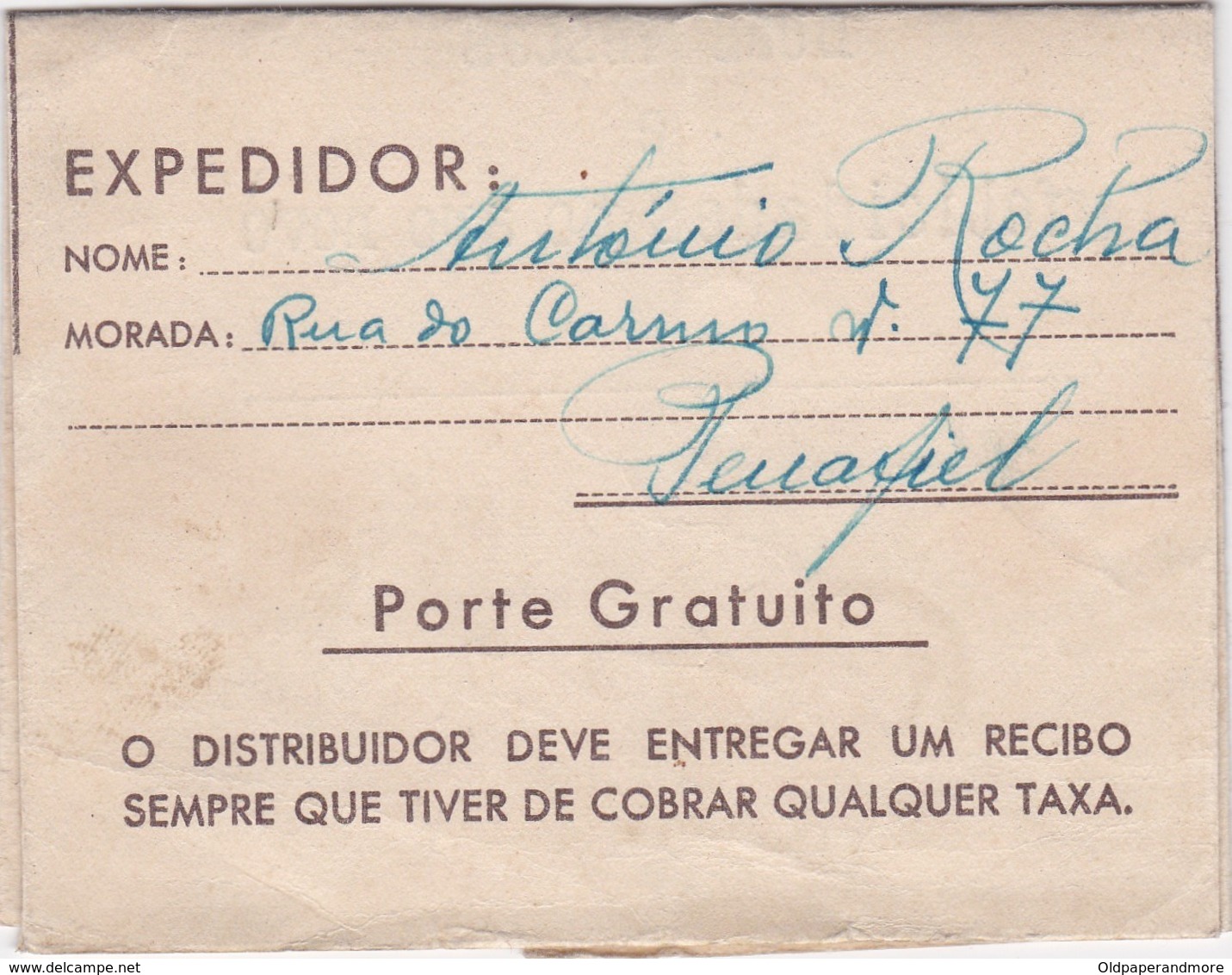 PORTUGAL TELEGRAMA TELEGRAM - TELEGRAPH B.F. - MERRY CHRISTMAS - PENAFIEL To BRAGA - Covers & Documents