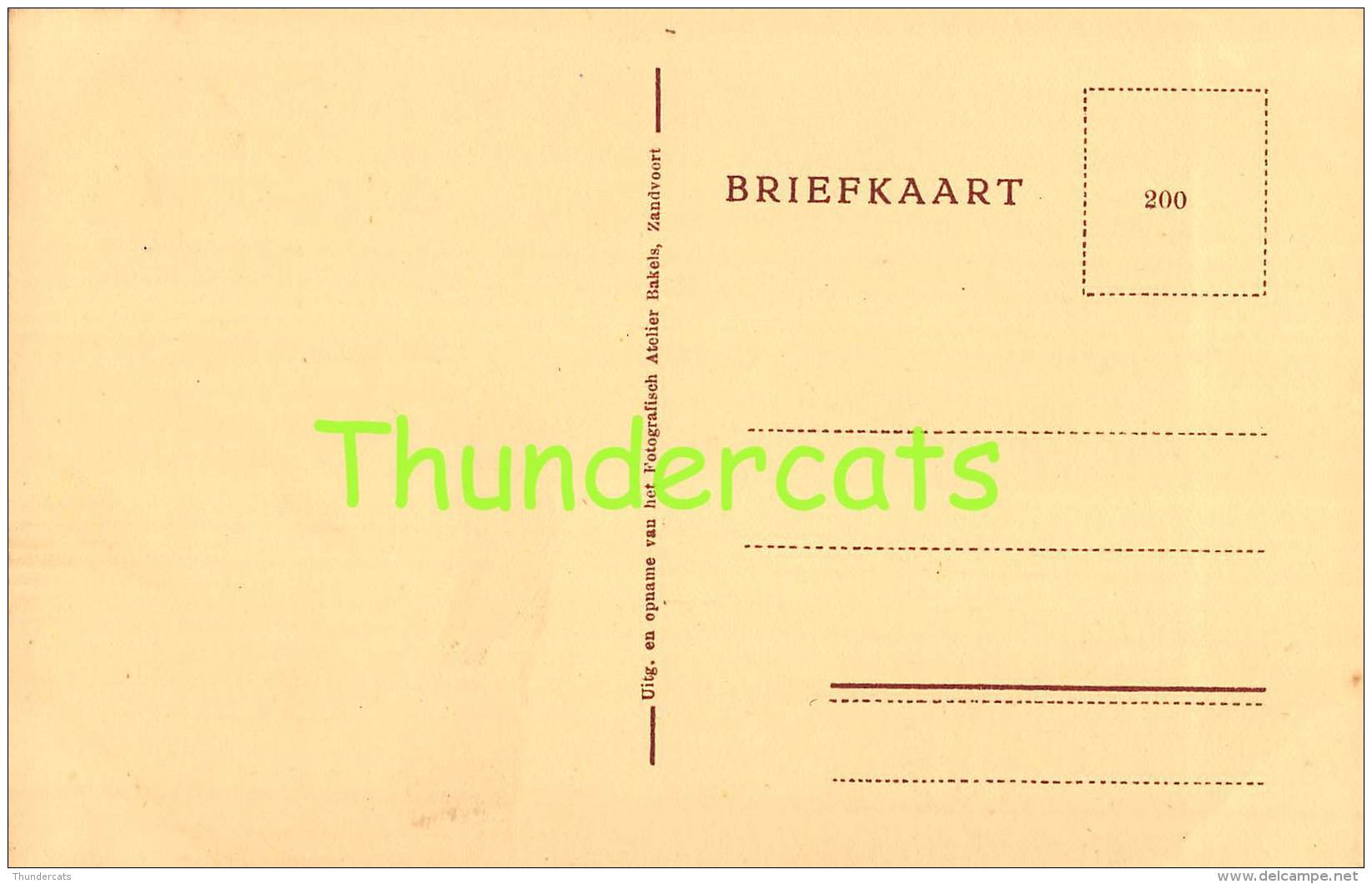 CPA  ZANDVOORT  KERK MET TENNISBANEN - Zandvoort