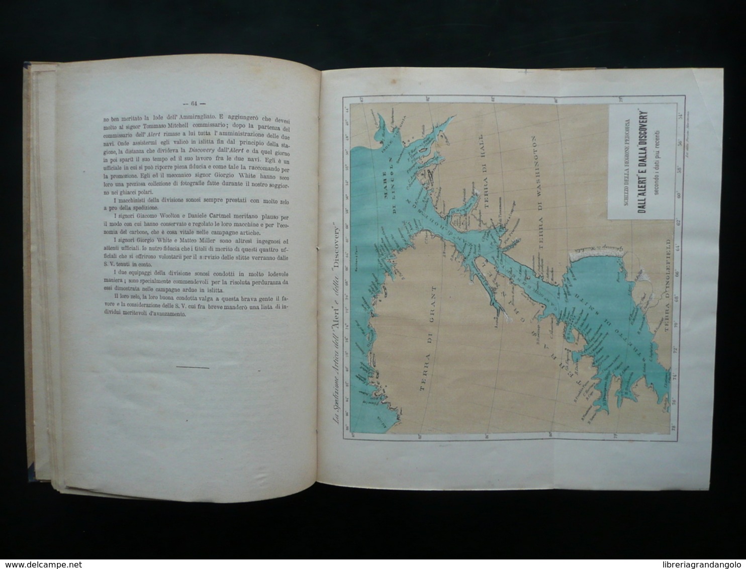 La Spedizione Artica Dell'Alert E Del Discovery Nares Rivista Marittima 1877 - Non Classificati