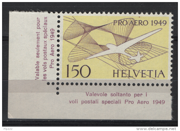 Svizzera 1949 Unif. A44 **/MNH VF - Neufs