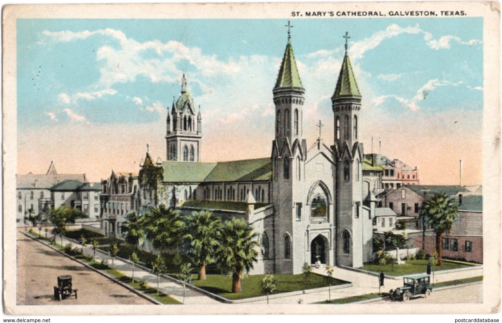 St. Mary\'s Cathedral - Galveston, Mass. - Galveston