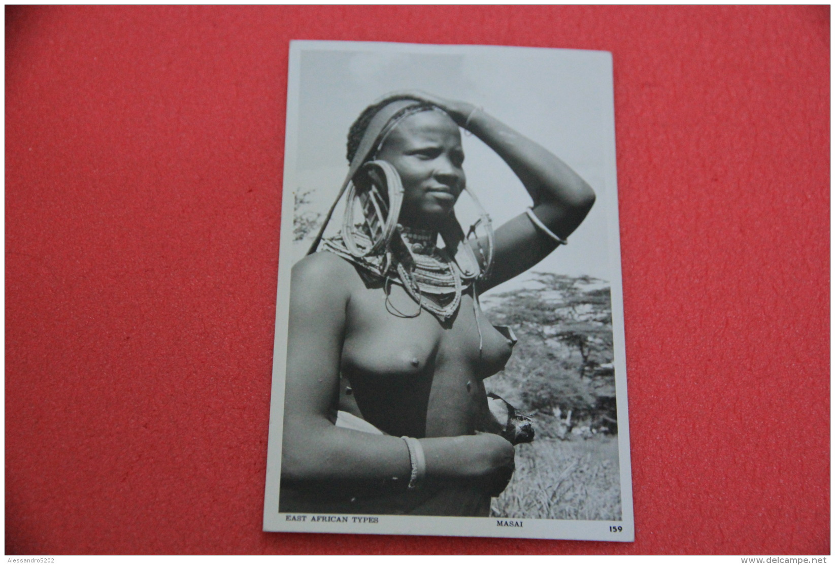 Kenya Nairobi Nude Nus East African Types Masai N. 159 By Skulina Pegas Studio NV - Kenia