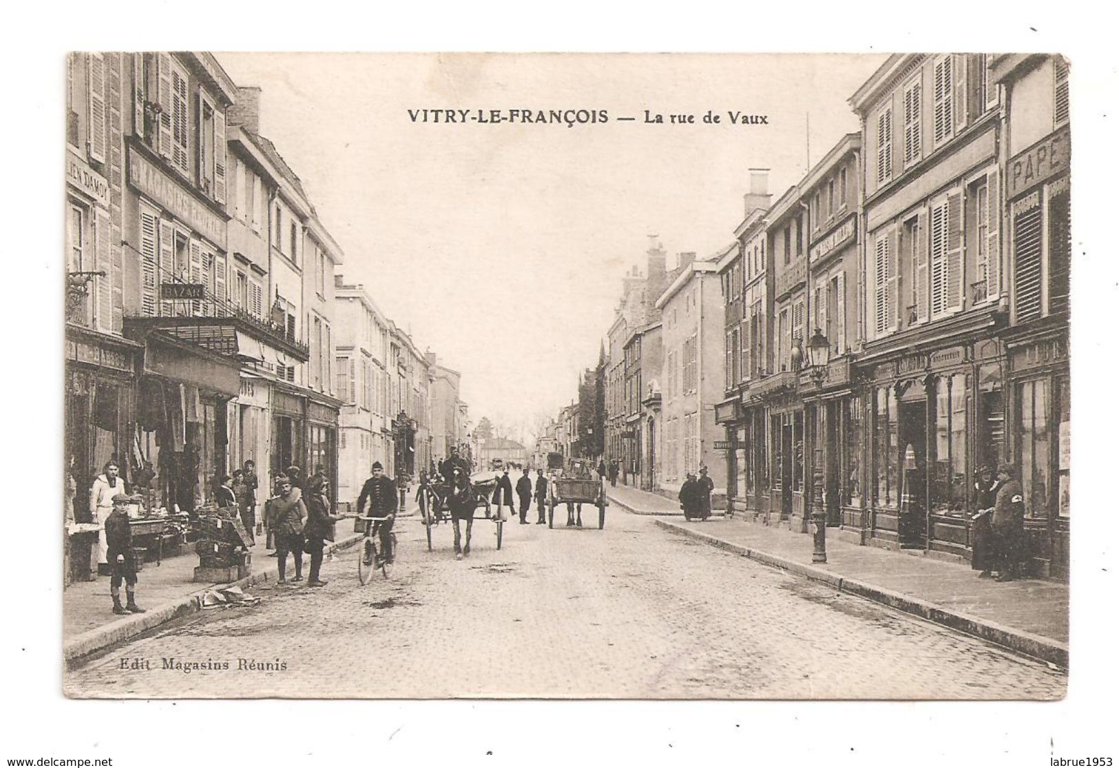 Vitry-Le-François-La Rue De Vaux-(C.3698) - Vitry-le-François