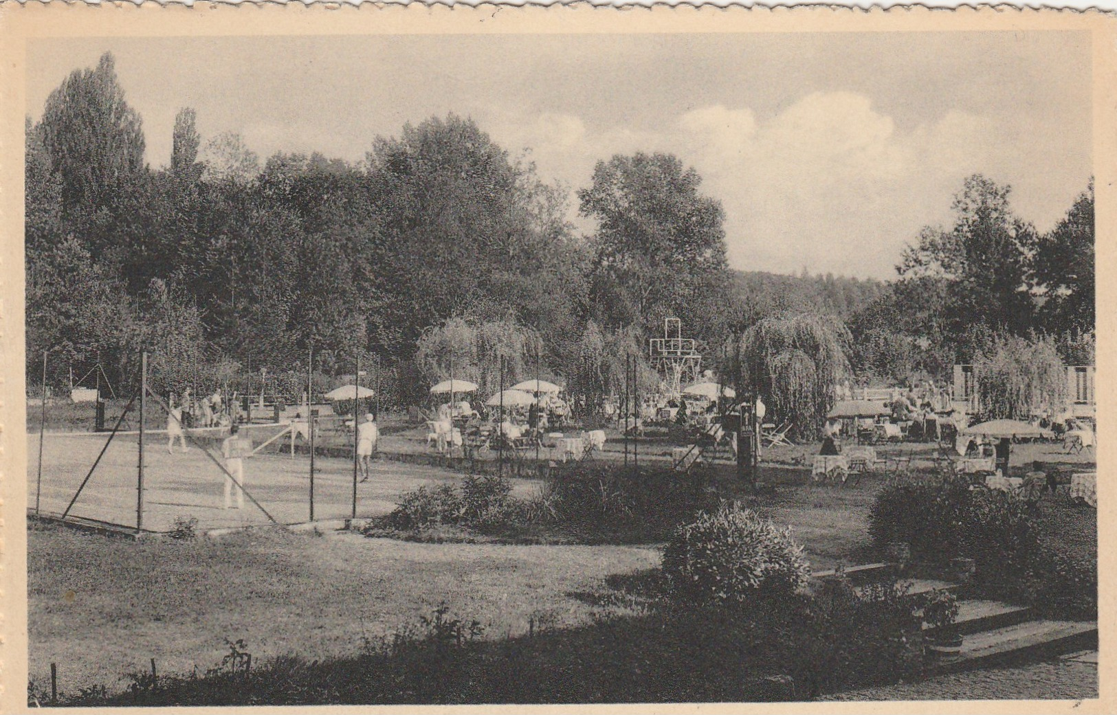 Bonlez ,( Chaumont-Gistoux), L'auberge Des étangs , ( Tennis ) - Chaumont-Gistoux