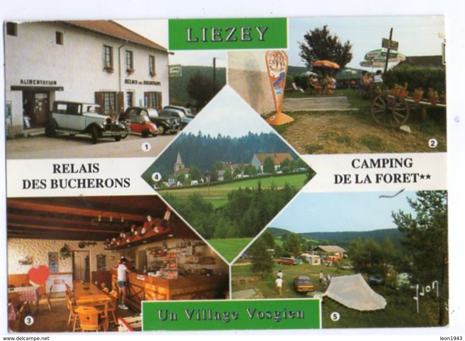 20908-LE-88-COULEURS ET LUMIERE DE FRANCE--LIEZEY-Relais Des Bucherons-camping-------multivues - Altri & Non Classificati