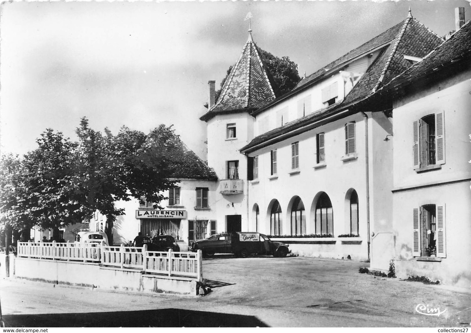 38-PALADRU- HÔTEL DES BAINS LAURENCIN - Paladru