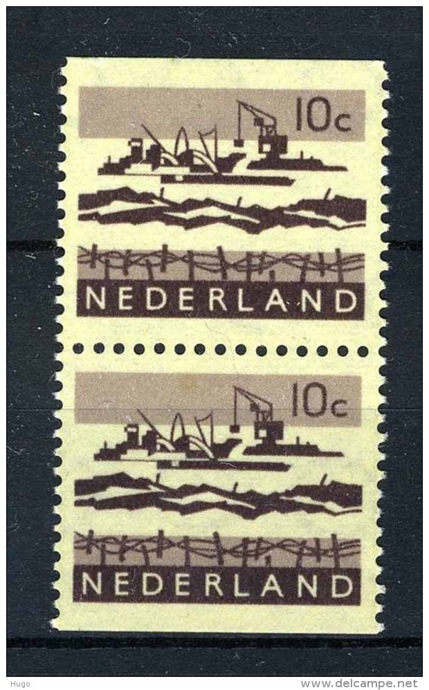 NEDERLAND C31 MNH** 1966 - Combinaties Postzegelboekje PB5 - Booklets & Coils