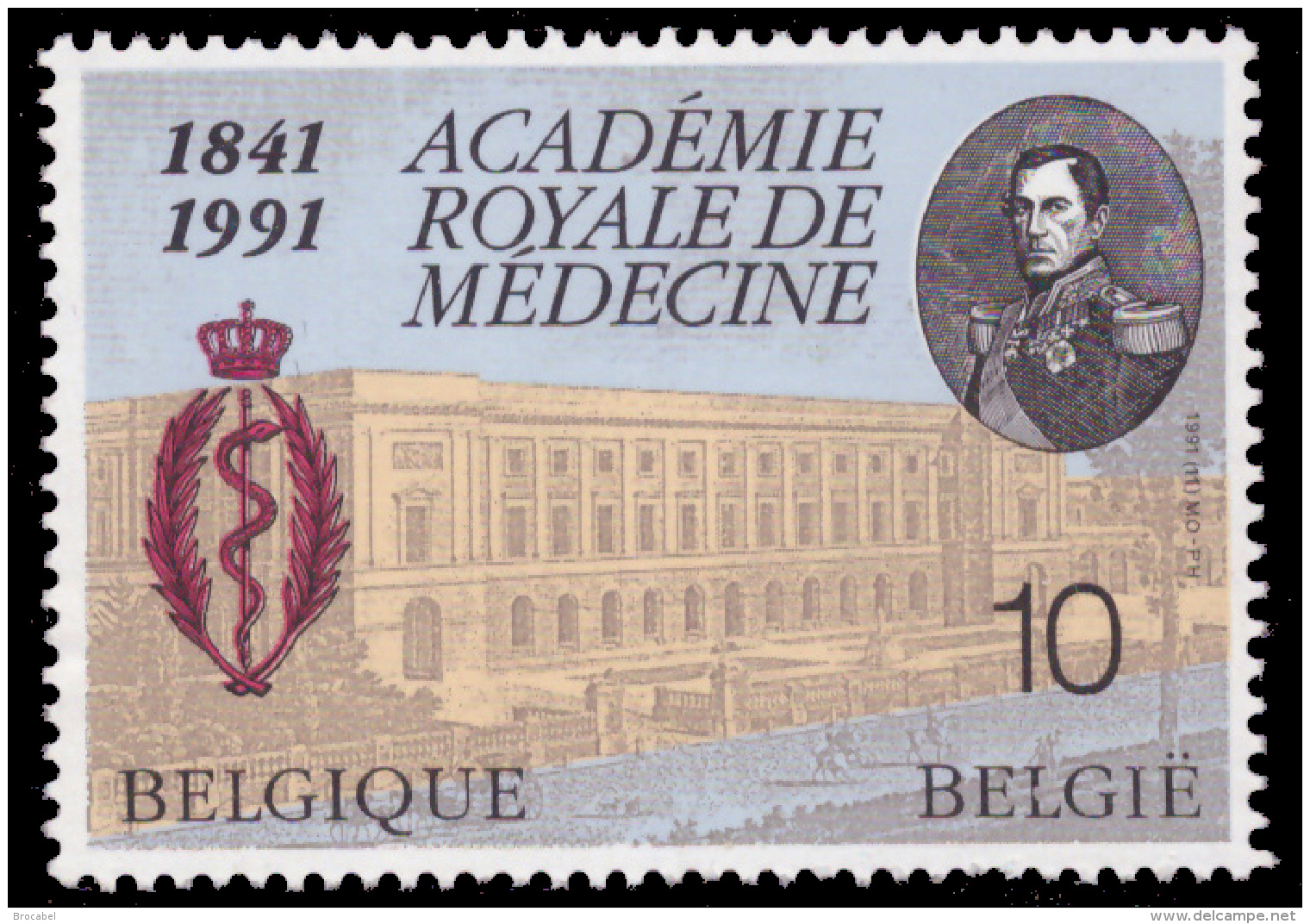 Belgium 2416**  Académie De Médecine MNH - Unused Stamps