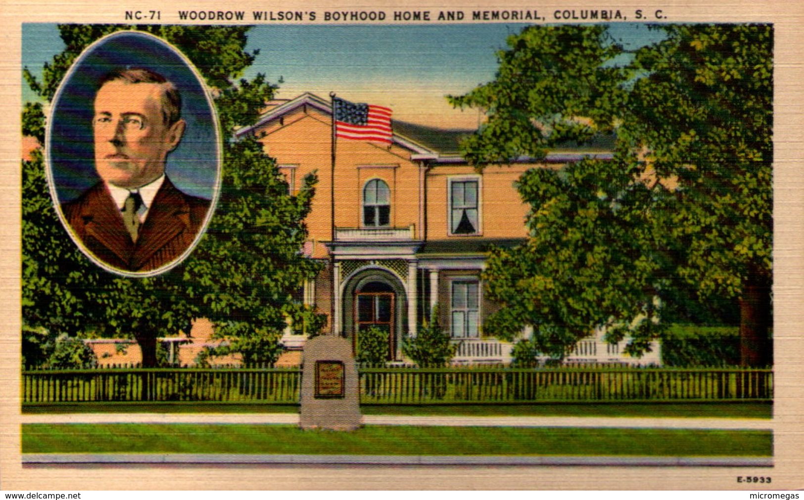 Woodrow Wilson's Boyhood Home And Memorial, Columbia, S.C. - Columbia