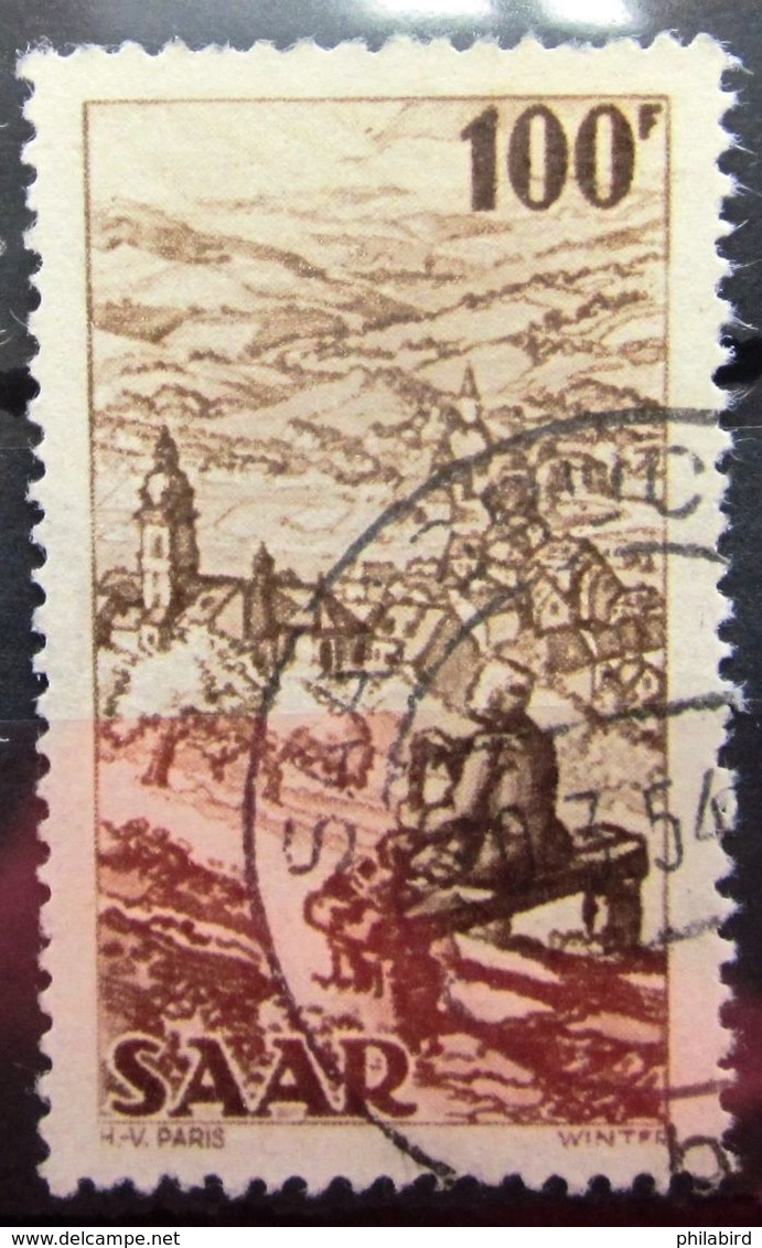 SARRE            N° 262         OBLITERE - Used Stamps