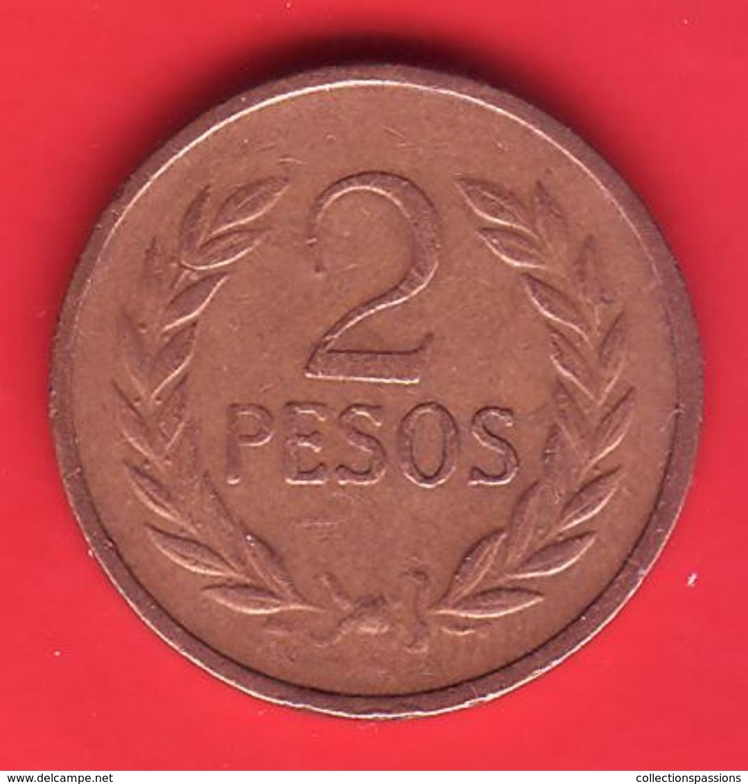 - COLOMBIE - 2 Pesos 1978 - - Colombie