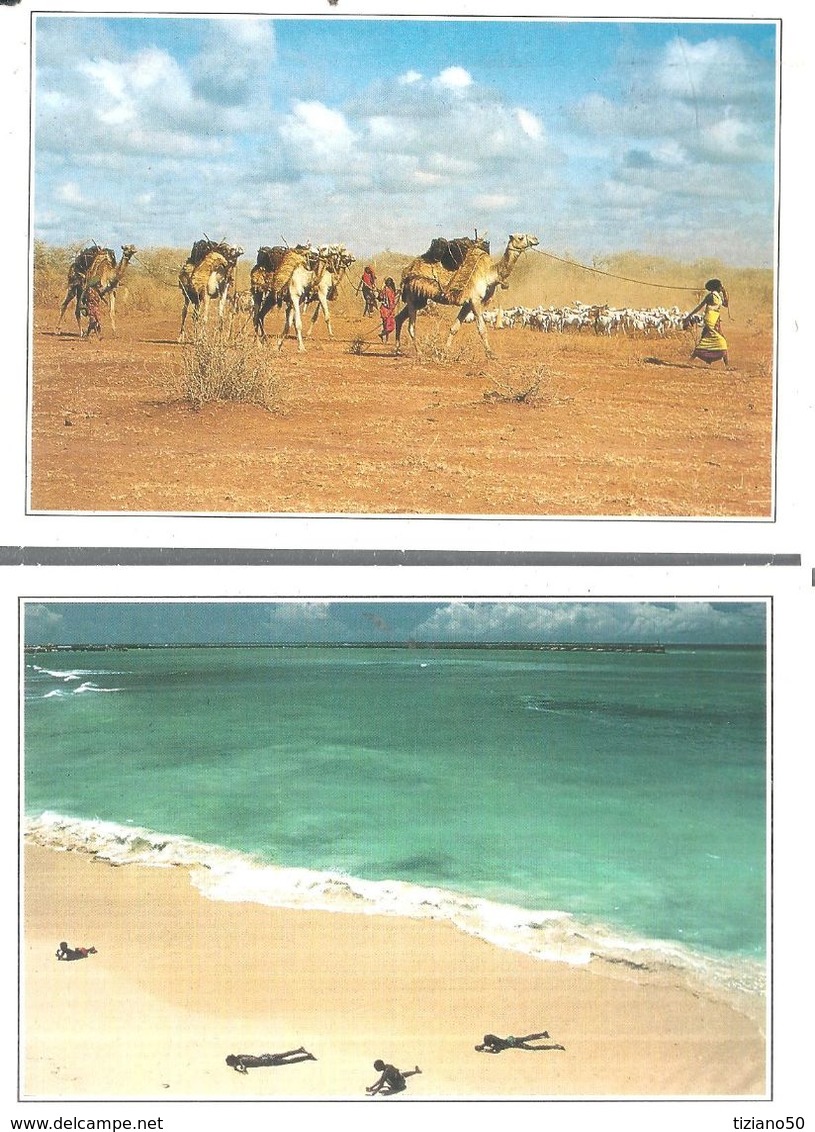 SOMALIA-N2.-CARTOLINE VARI LUOGHI E VEDUTE-FG-N.4600 - Somalia