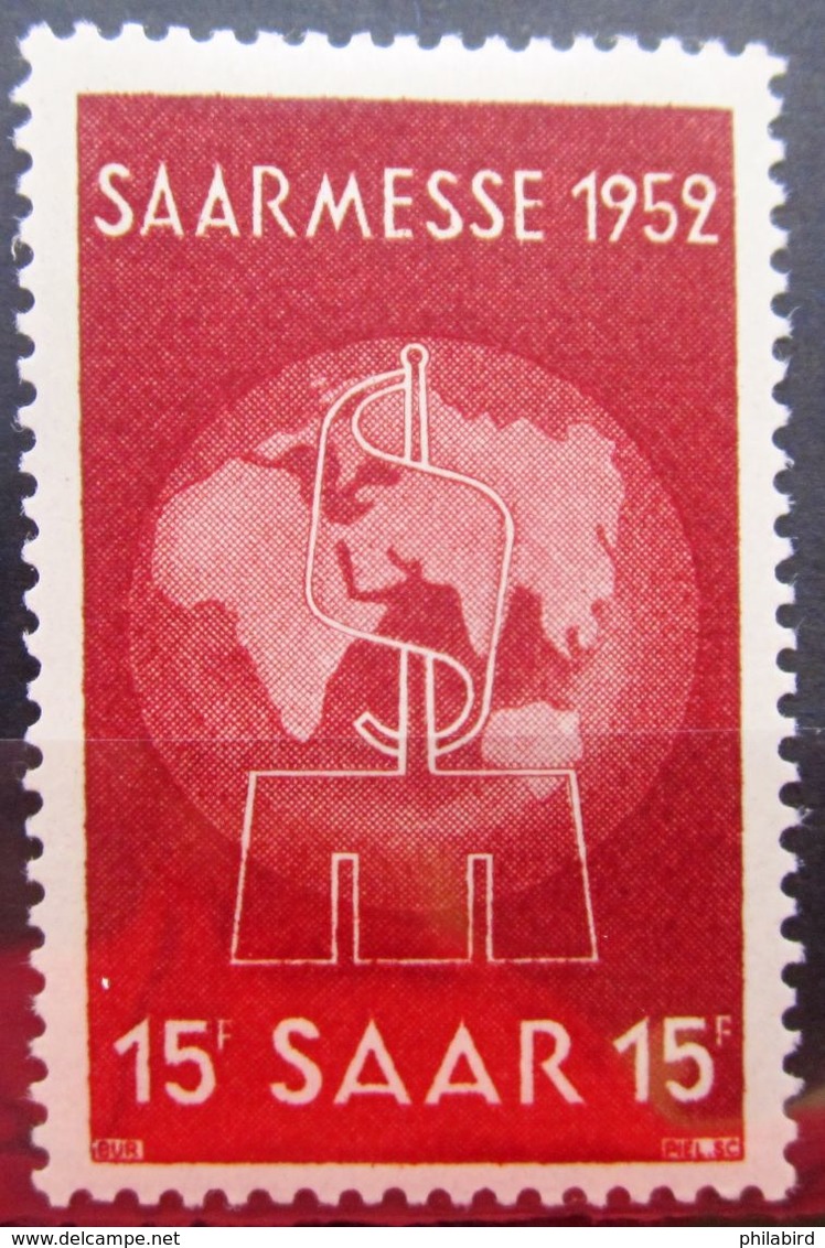 SARRE            N° 304             NEUF* - Unused Stamps