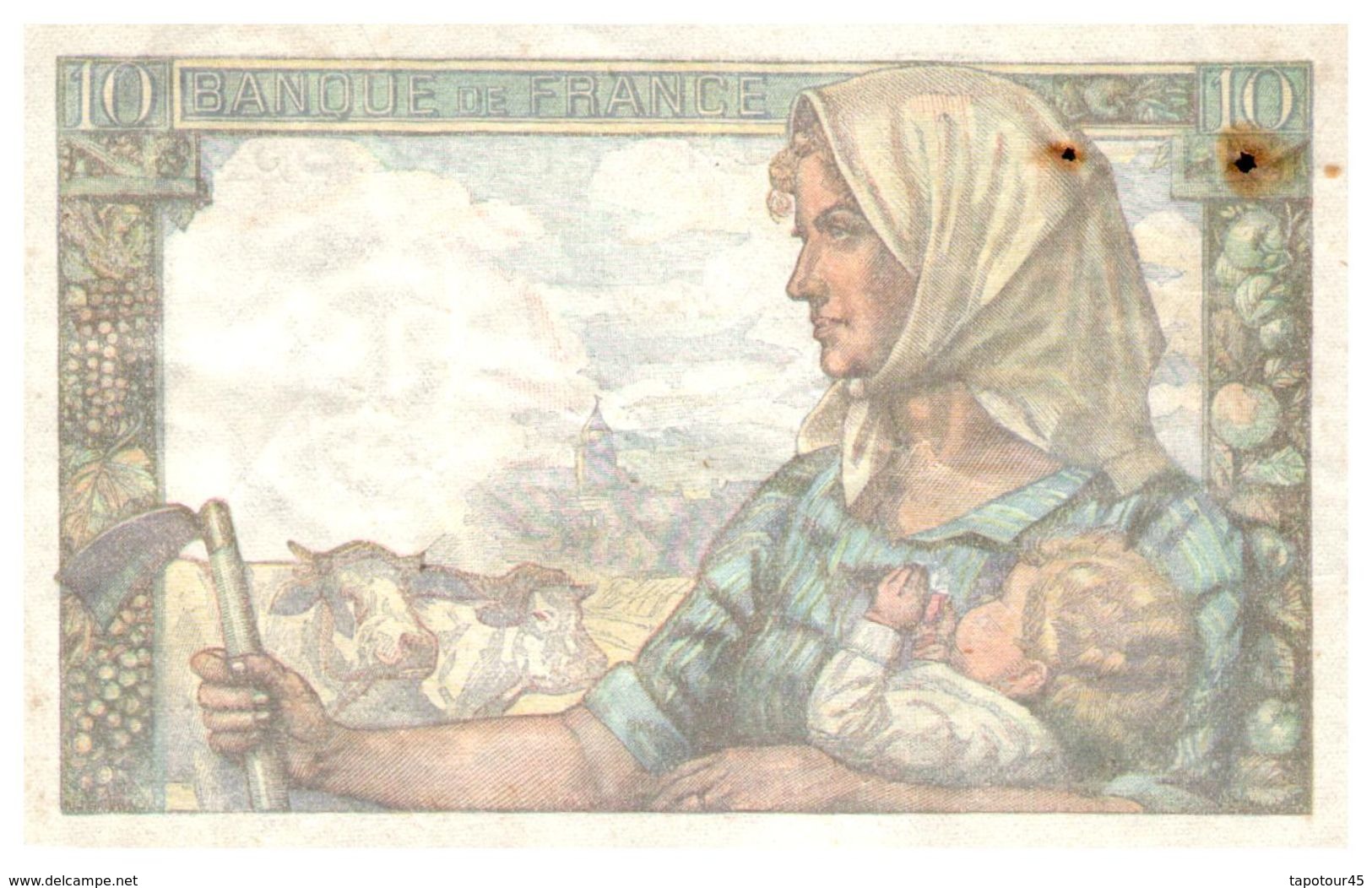 Billet > France > 10 Francs 1947 > - 10 F 1941-1949 ''Mineur''