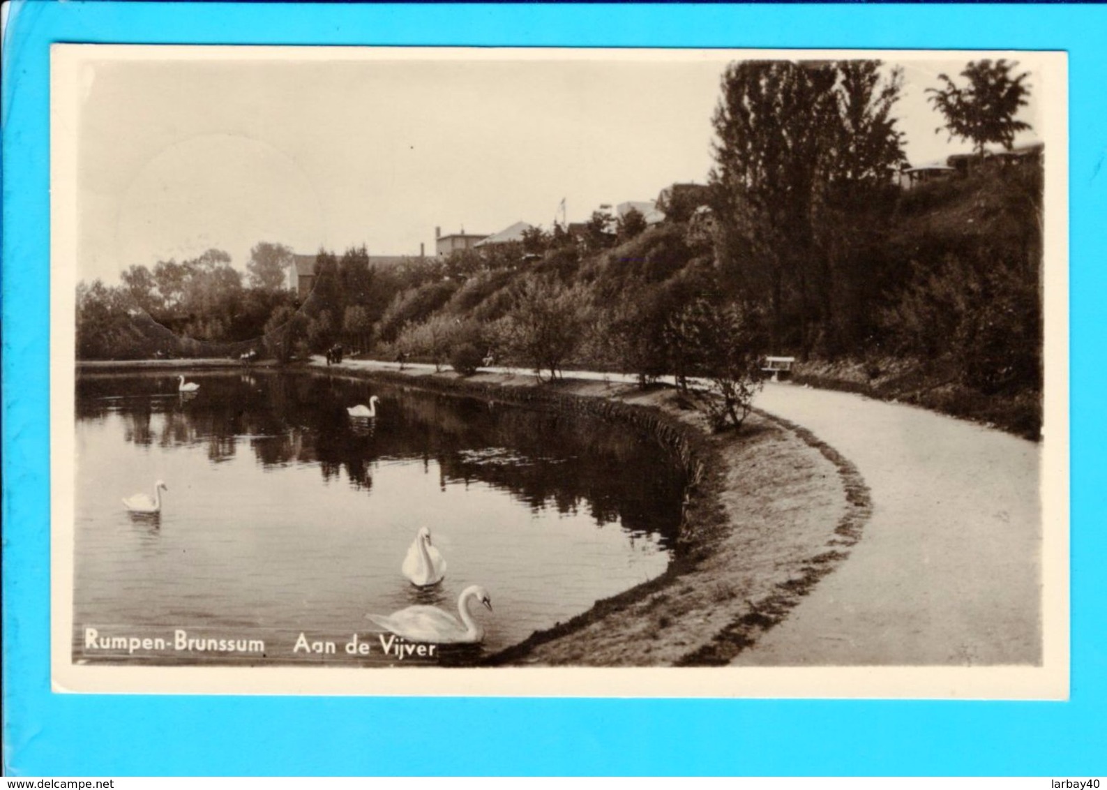 Cpa  Cartes Postales Ancienne  - Rumpen Brunssum Aan De Vijver - Brunssum