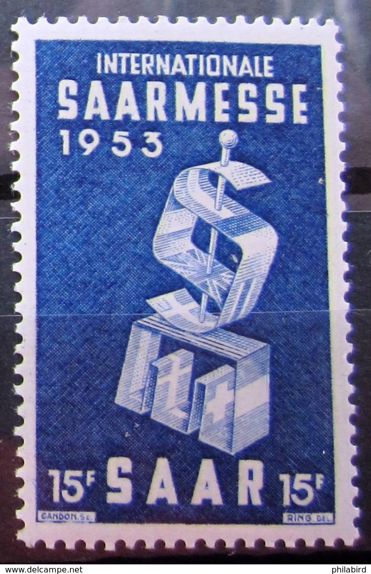 SARRE              N° 319              NEUF** - Unused Stamps