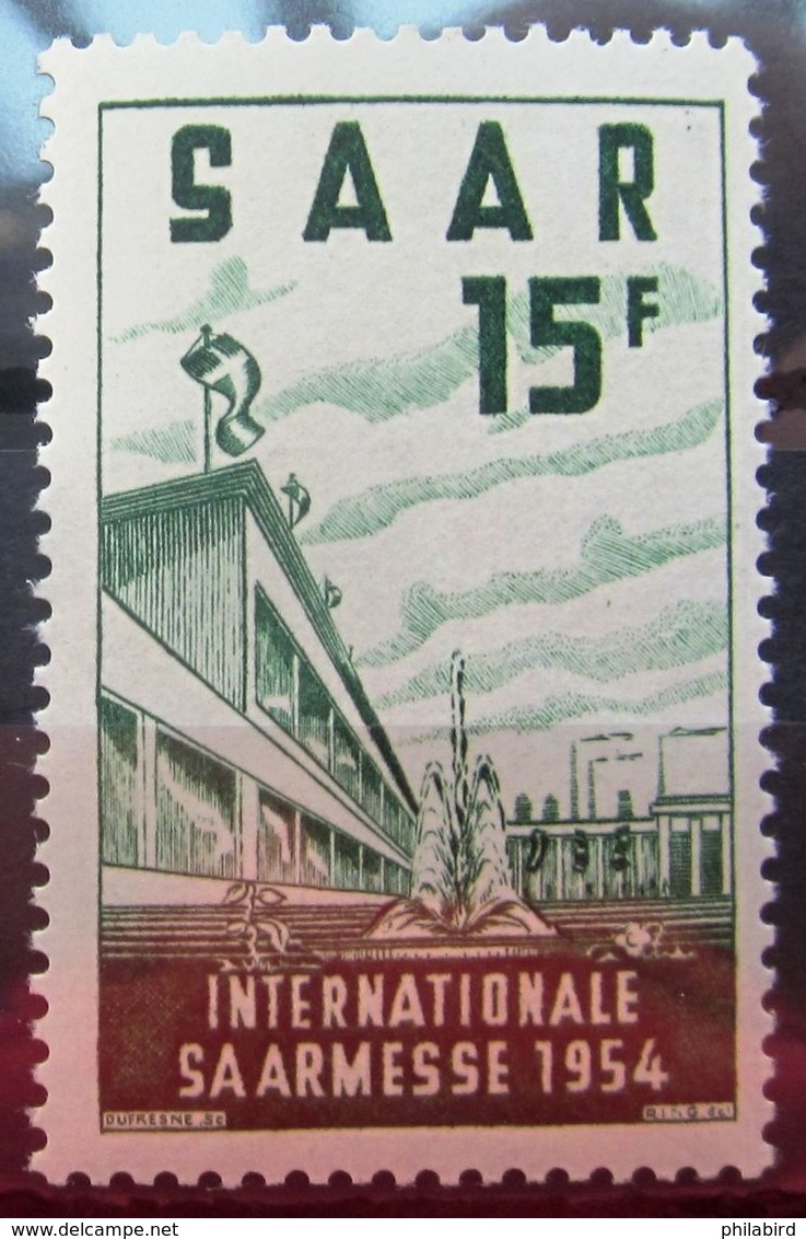 SARRE              N° 327              NEUF** - Unused Stamps