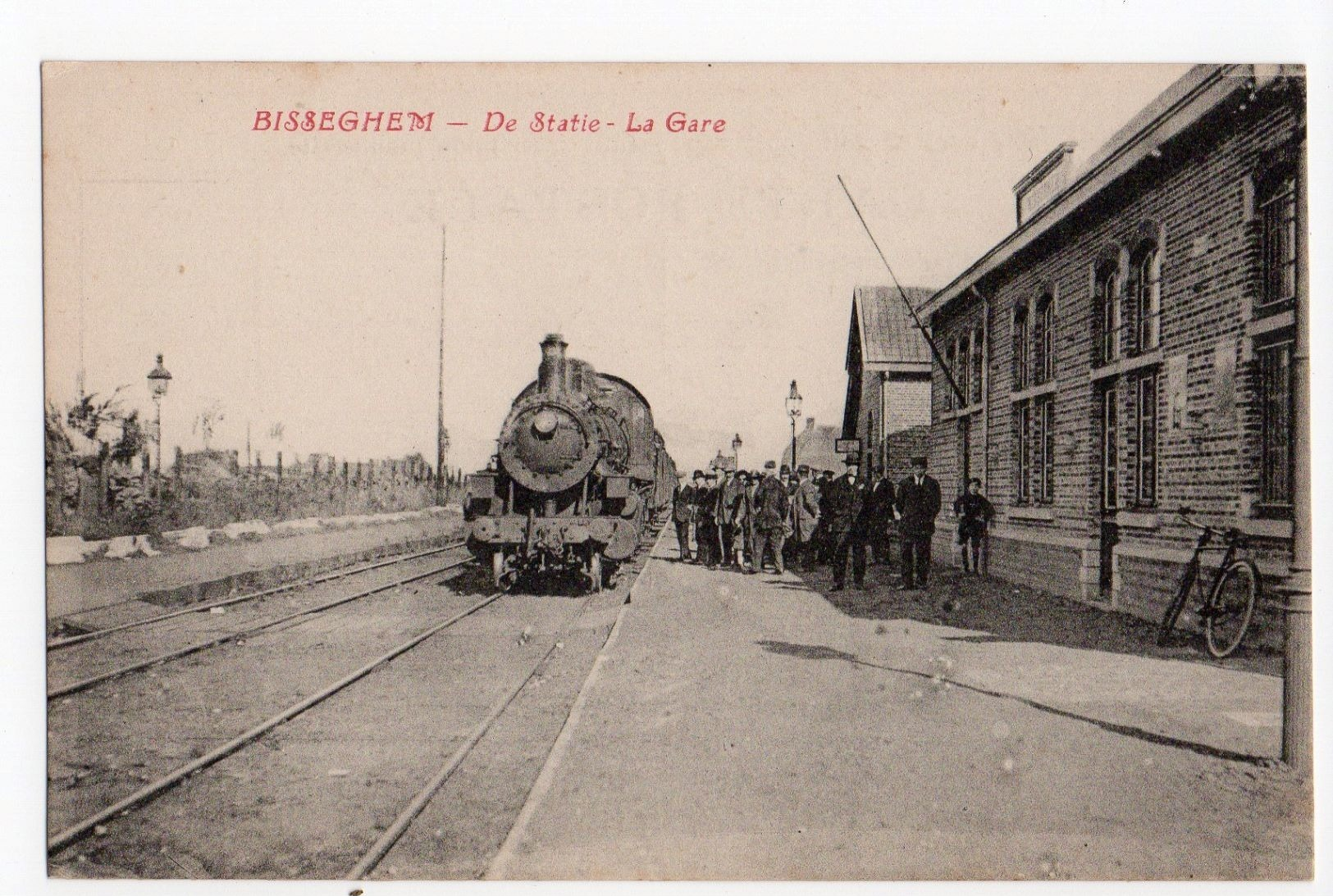 Bissegem Bisseghem Stoomtram Statie Gare - Kortrijk