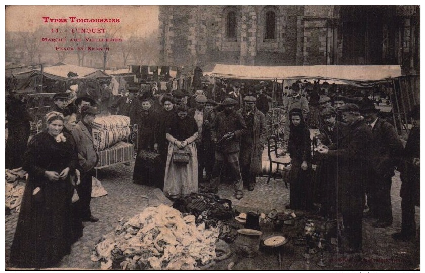 31 - Haute Garonne - Toulouse - L'Inquet - Marché Aux Vieilleries - Place Saint Sernin - SC71-3 -  R/v - Toulouse