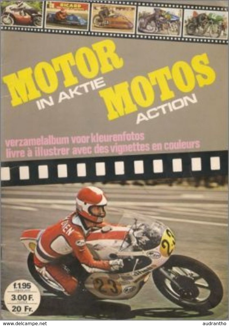 4 Stickers 1976 Moto Guzzi Le Mans Et 250 Carabela Oil Master Ducati 860 GT Album Motos Action Vanderhout - Motos