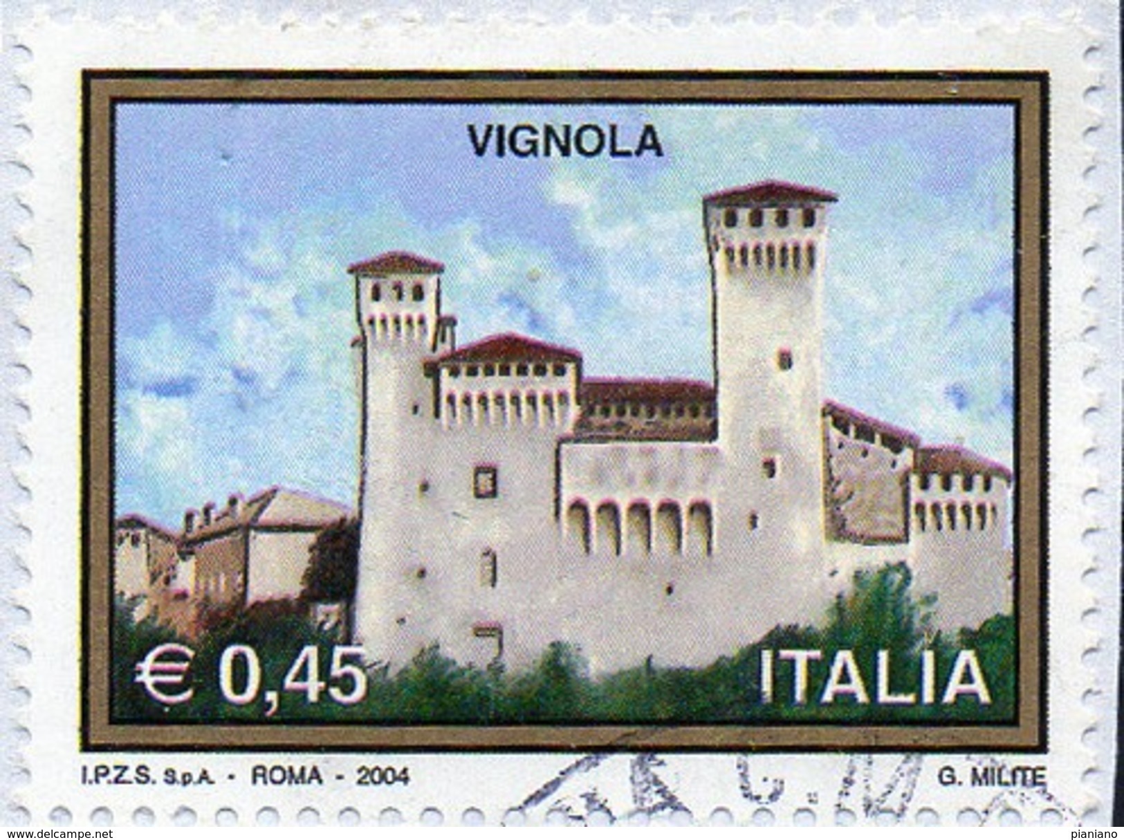 PIA  - ItalIA  -  2004  : Propaganda Turistica : Vignola -  (SAS   2755) - 2001-10: Afgestempeld