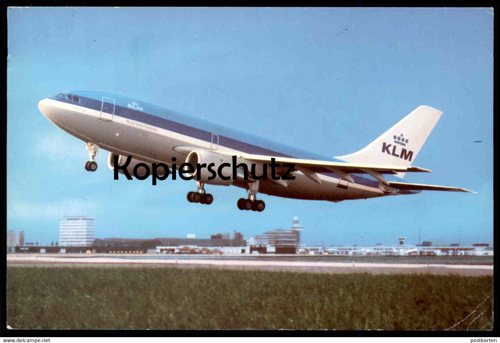 ÄLTERE POSTKARTE AMSTERDAM HOLLAND INTERNATIONAL AIRPORT SCHIPHOL KLM Flughafen Airplane AK Postcard Ansichtskarte Cpa - 1946-....: Moderne