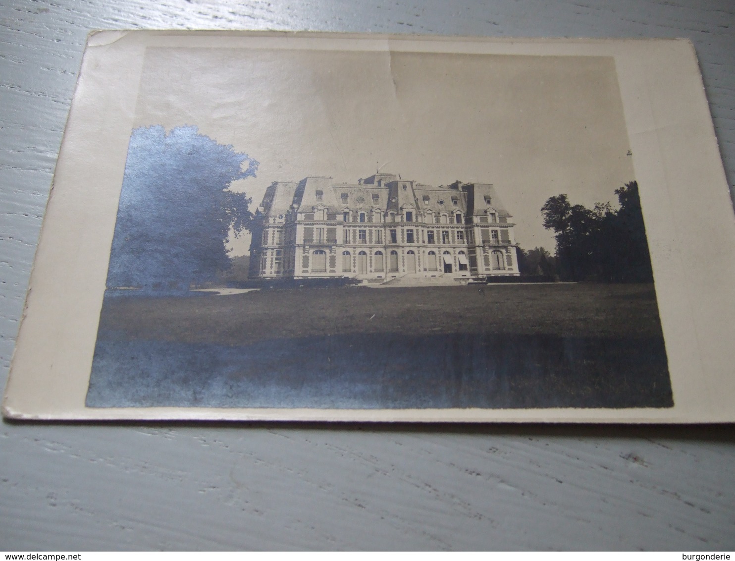 CHATEAU DE VILLETTE / SUPERBE CARTE PHOTO ANCIENNE / GUILLEMINOT - Pont Sainte Maxence