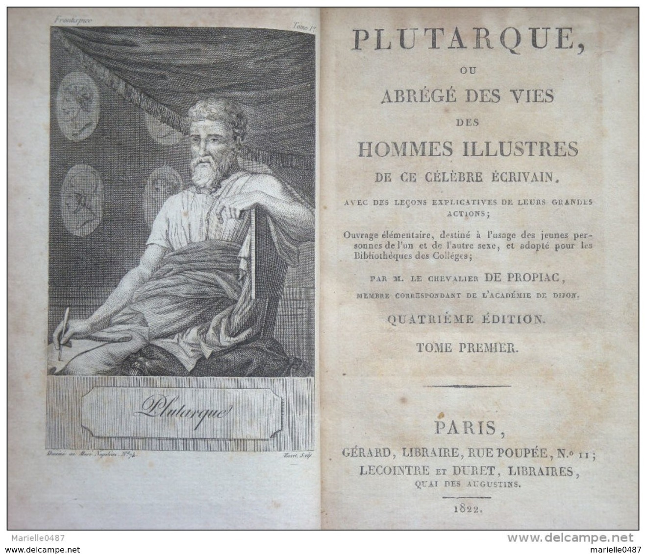 PLUTARQUE 2 Vol - 1701-1800